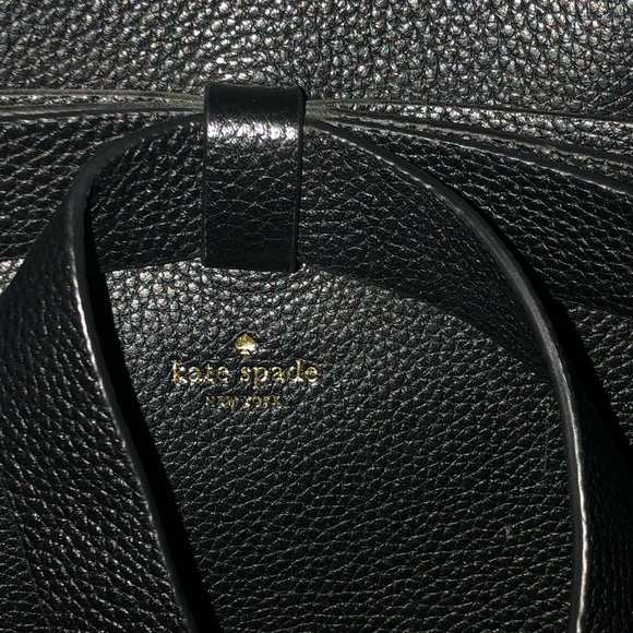 KATE SPADE BLACK TOTE BAG - Picture 2 of 15